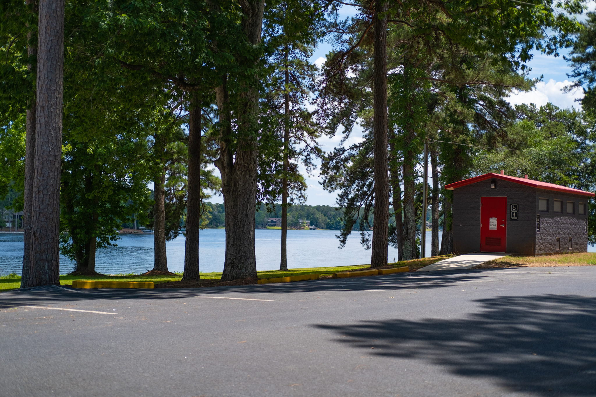 Entrance to the Old Salem Park in Lake Oconee, Georgia
