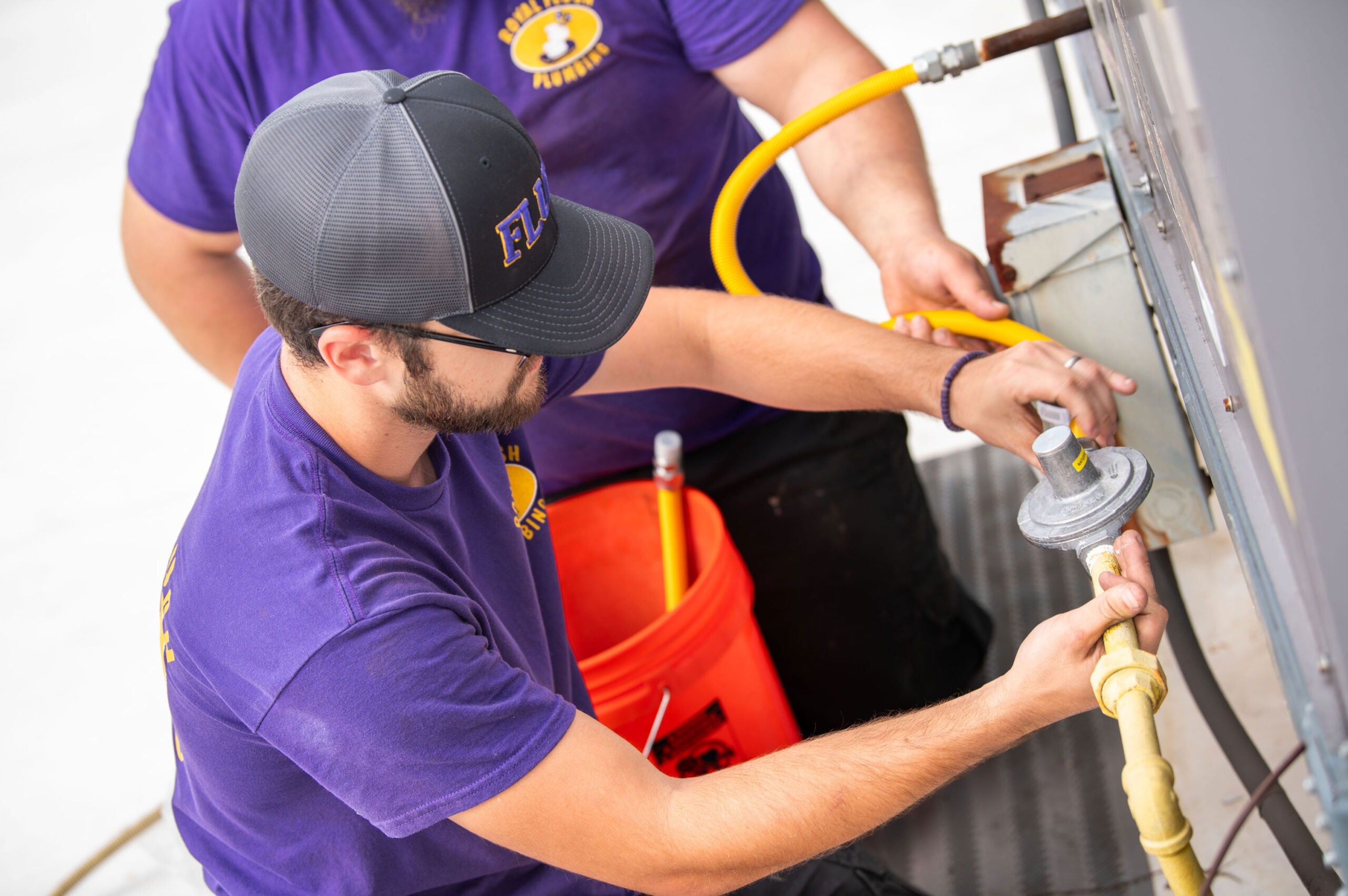 gaslines Royal Flush Plumbing repairs, services and installs gas lines